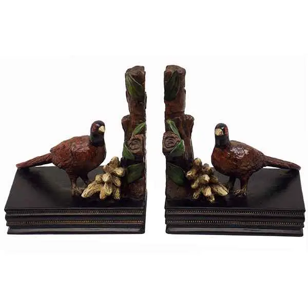 EL6091 Pheasant Bookends