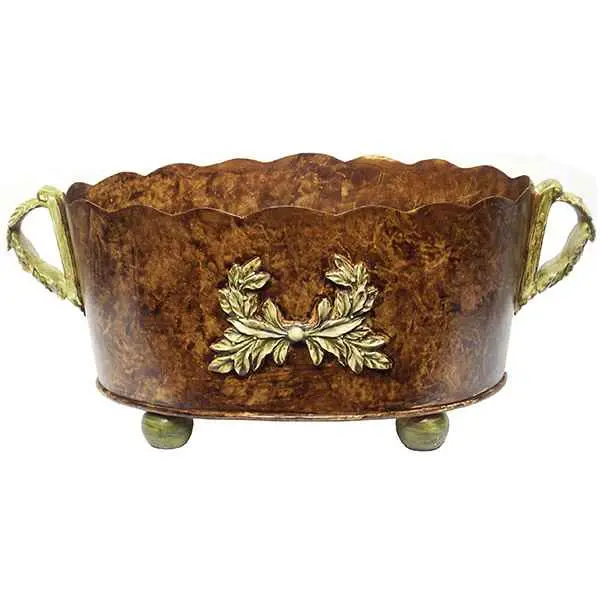 EL9154 Tin Laurel Planter